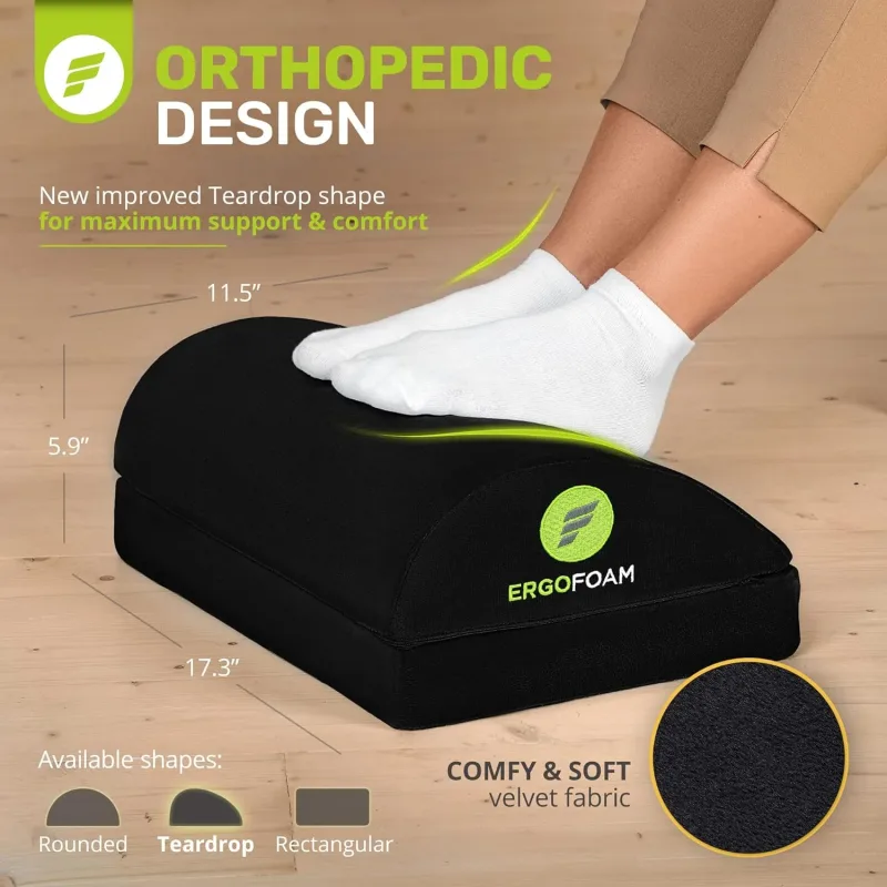 Footrest — ErgoFoam — accessoire ergonomique