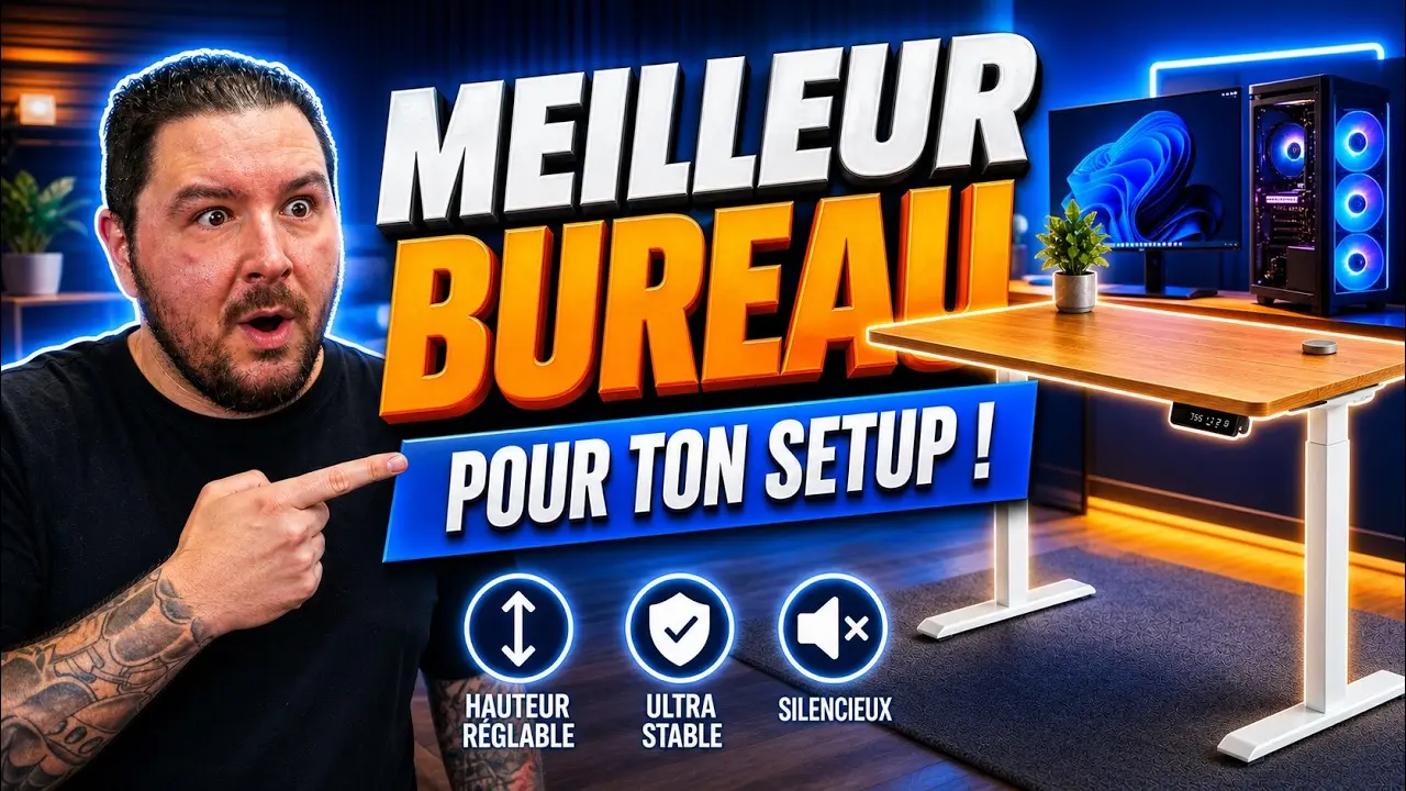 Miniature de la vidéo de Tech-Repair consacrée au test du FlexiSpot E7 Plus